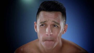 Las divertidas caras de Alexis Sánchez en nuevo comercial