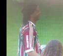 Así fue recibido Ronaldinho por los fanáticos de Fluminense