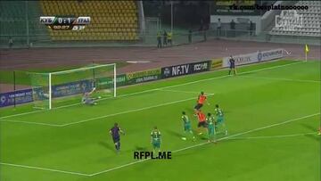 Gerson Acevedo anotó en victoria de su equipo en Rusia