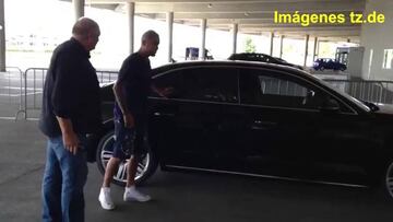 El 'Rey Arturo' quedó 'loco' con los Audi en el Allianz Arena