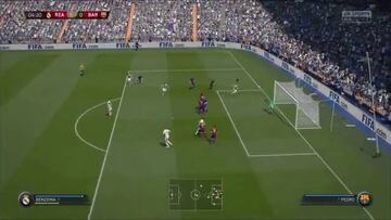 La increíble falta de rabona de Cristiano al Barça... de ficción