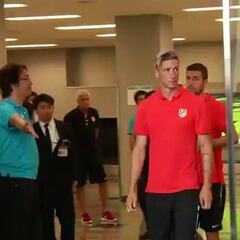 Fernando Torres, el ídolo de los aficionados japoneses