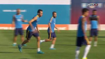 El penúltimo viaje de Pedro como jugador del club blaugrana