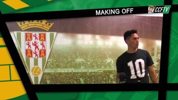 Pineda vivió chascarro en grabación del Córdoba