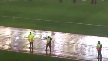 ¡Guardia del estadio se puso a bailar y a celebrar el título!