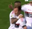 Arturo Vidal celebró su primer tanto en el Bayern Múnich