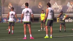 Best of frenemies! Ronaldo and Bale's 'secret' handshake