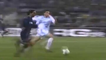 Ronaldinho recordó una de sus jugadas geniales en el PSG