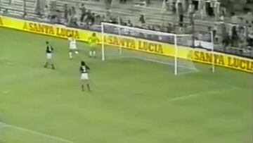 El golazo de Butragueño a Colo Colo en la edición de 1991
