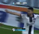 El ex albo Claudio Bieler brilló con un golazo de cabeza