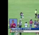 Partido de fútbol femenino terminó en batalla campal
