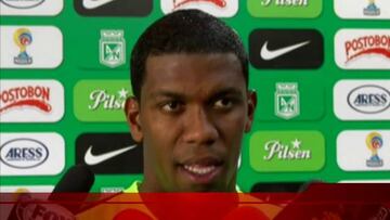 Berrío: "En casa tenemos la obligación de ganar"