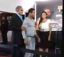 El cara a cara entre Mayorga y Mosley terminó en golpes