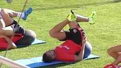 El Atleti continúa preparando el partido ante el Sevilla