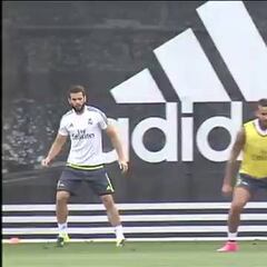 El Madrid vuelve a ejercitarse sin los 16 internacionales