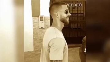 ¿Qué tal le queda a Sergio Ramos la cabeza rapada?