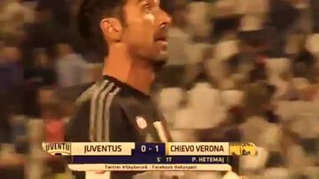 Así reaccionó Buffon ante las pifias de los hinchas de la 'Juve'