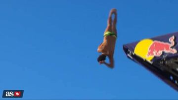Orlando Duque es segundo en Red Bull Cliff Diving Italia