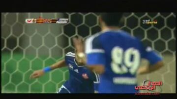 ¡Genial asistencia de taco de Matías Donoso en Emiratos!