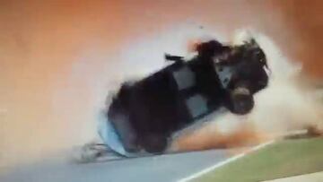 ?Dur¨ªsimo accidente del hijo de Nelson Piquet en Brasil!