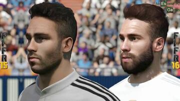 Así cambiaron los jugadores del Real Madrid en el FIFA 16