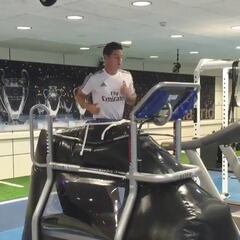 James Rodríguez avanza positivo en su recuperación