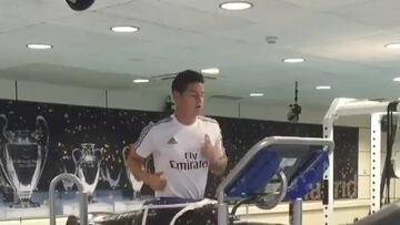James Rodríguez avanza positivo en su recuperación