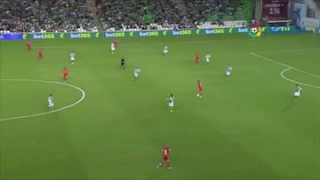 ¡Impresionante misil de Cartabia en duelo ante Betis!