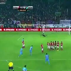 Impresionante misil de Hulk en duelo entre Zenit y Spartak