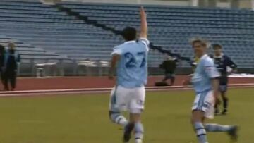 Zlatan ya era crack en el Malmoe: aquí sus genialidades