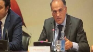 Tebas: "La Liga dará un paso al frente en el fútbol femenino"