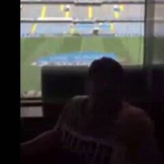 Maradona agradece a Falcao por la invitación al palco