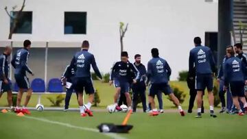 Argentina sigue su preparación para el debut en Eliminatorias