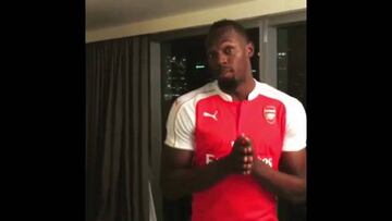 ¿Por qué Usain Bolt se puso la camiseta del Arsenal de Alexis?