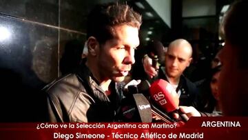 Simeone: "Siempre que juegue Messi será diferente"