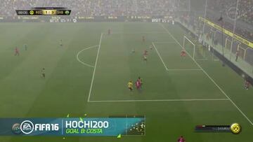 FIFA 16: los mejores goles de la tercera semana