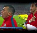 ¿Qué gritó Gary Medel cuando terminó el himno de Chile?