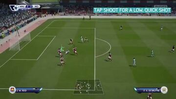 FIFA 16: cómo marcar goles desde cerca