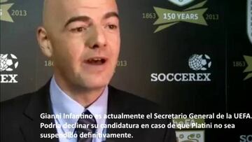 Ellos son los ocho candidatos a la presidencia de la FIFA
