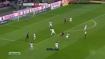 El Bayern de Arturo Vidal no pudo con el Eintracht Frankfurt