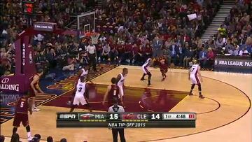 LeBron y Love le ganan la partida al mejor Wade
