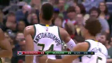 Amargo debut para Antetokounmpo