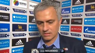 Mourinho lo repitió ocho veces: "No tengo nada que decir"