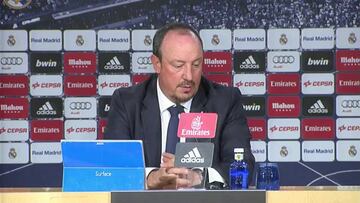 Benítez: "Este es el camino que tiene que seguir Jesé"