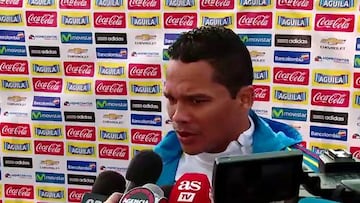 Bacca: "A Bravo lo enfrenté una vez y no le pude marcar"