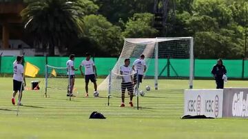 Argentina se entrena pensando en Brasil y Colombia