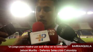 Murillo: Un juego para mostrar por qué estoy en la Selección