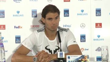 Nadal: “El tenis va llegando”