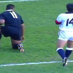 Así jugaba Jonah Lomu, "The Beast", leyenda del rugby