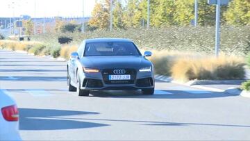 Carvajal acudió a Valdebebas a pesar de la lesión